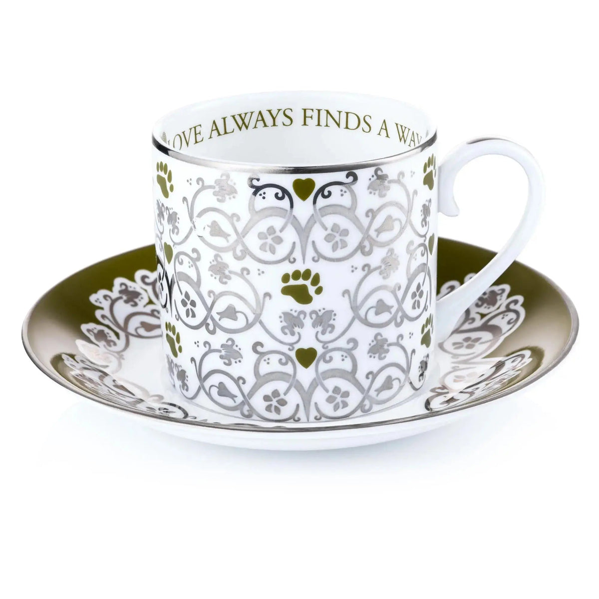 Labyrinth Cup and Saucer image 0